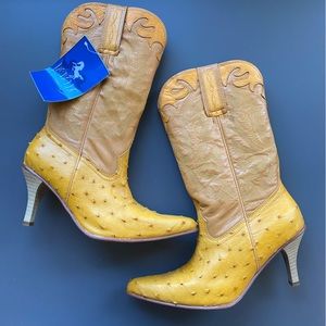 NWT Rebelde Heeled Cowboy Boot- Size 7